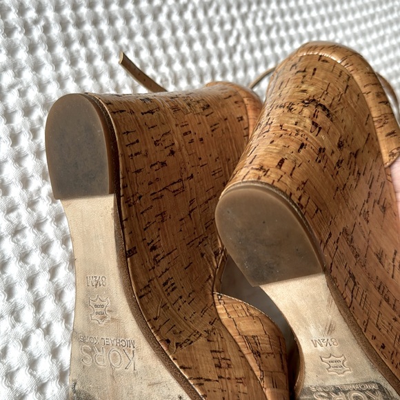 Michael Kors Cork Wedges, Woman’s Size 8.5 - Picture 9 of 15